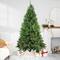 Northlight; Northlight 7.5ft. Pre-Lit Green Medium Pine Artificial Christmas Tree, Clear Lights; Category:Shop All Christmas Trees; Image:3